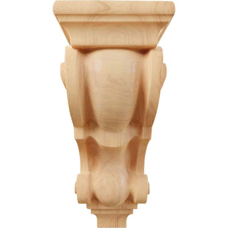Corbeau moyen en bois traditionnel, Chêne rouge