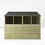 Mercia 8 x 6ft Overlap Apex Shed (Single Door)-66330807