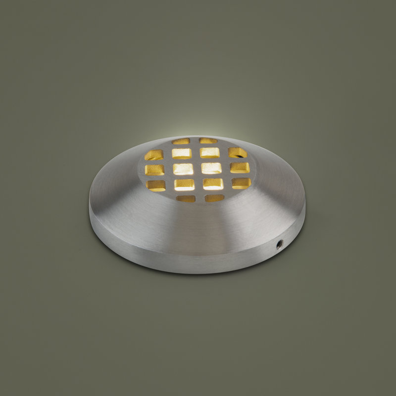 LED Well Light, 3000K, Stainless Steel