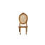 Chaise d'appoint capitonnée en polyester