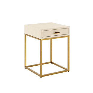 Heredia 1 Drawer Bedside Table