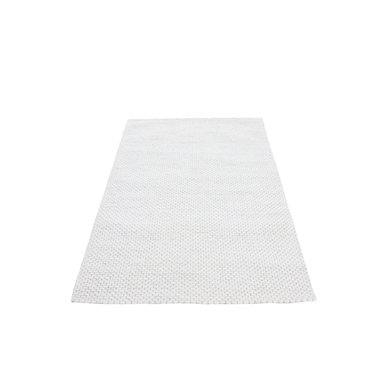 Handgefertigter Wollteppich aus in Creme Wool Hand Loomed Area Rug, Rectangle 160 x 230cm
