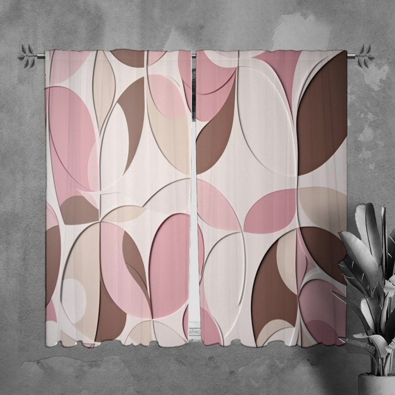 Semiyah Room Darkening Curtain Pair, 20" W x 82" L