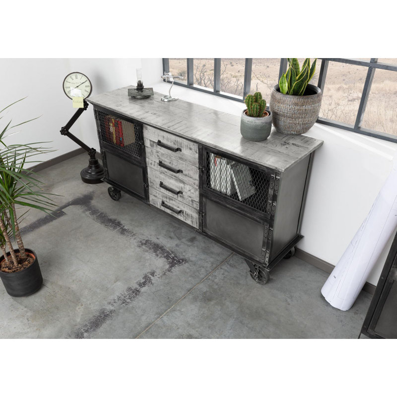 Heavy Industry Sideboard, Grey