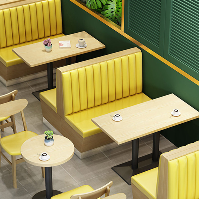 Banc de rangement Modern Modern, Jaune