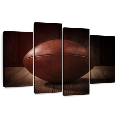 Vintage leather football Sireci