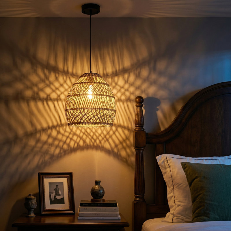 Lampe suspendue dôme 1 lumière