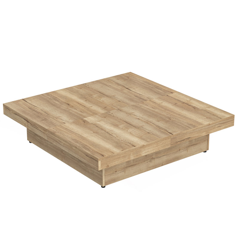 Square Coffee Table With Sliding Top