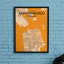 San Francisco City Map - No Frame Print-1553276804