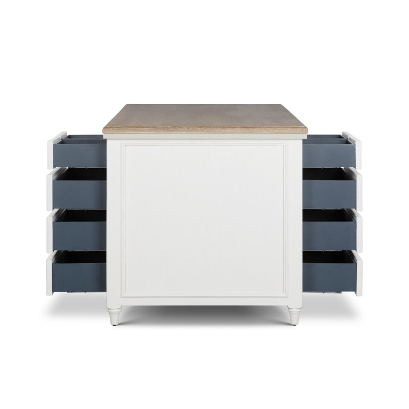 Studio Partners Desk, Whitewash, Whitewash