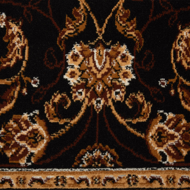 Ensemble de tapis oriental ébène / ivoire Gallaher