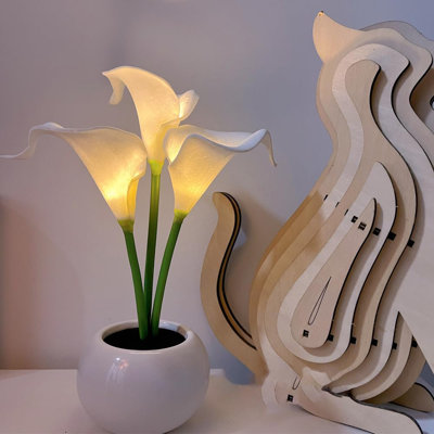 Ceramic Vase Bedside Lamp
