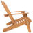 Cropper Solid Wood Acacia Outdoor Bench