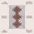 Katriel Minimalist Geometric Machine-Washable Gray/Brown Rug-2076229310