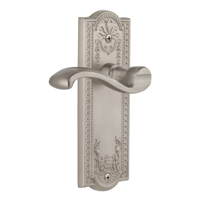Grand mannequin Grandh Parthénon avec levier Portofino, Nickel satiné, Gaucher