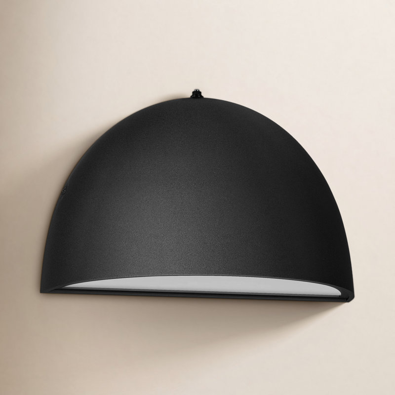 Luther LED Wall Light, Black