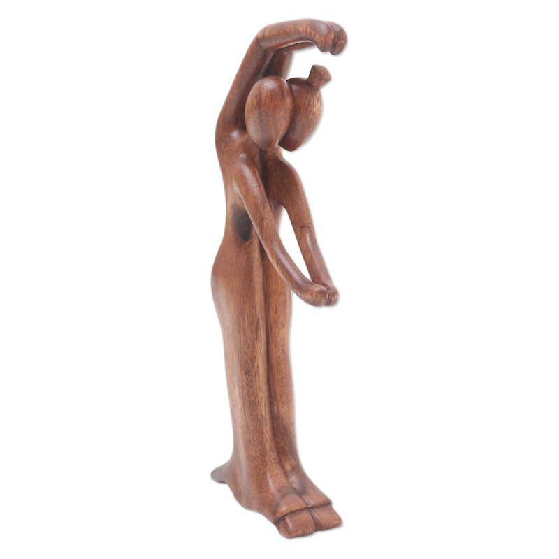 Red Barrel Studio® Dancing For Eternity, statuette en bois
