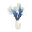 Solva Blue & White Coral Cast Iron Wall Hook