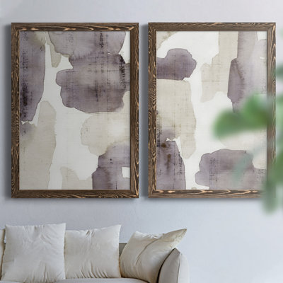 Tessera Wash I - ensemble de 2 reproductions d'art sur toiles