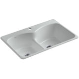 Langlade® 33" L x 22" W Drop-In Kitchen Sink