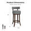 Norden Swivel Bar & Counter Stool-43746175-24111898