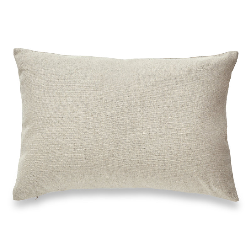 SEATTLE SOLID Reversible Pillow Cover, Beige