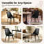 Upholstered Side Chair in Black-1772024301-1772024298