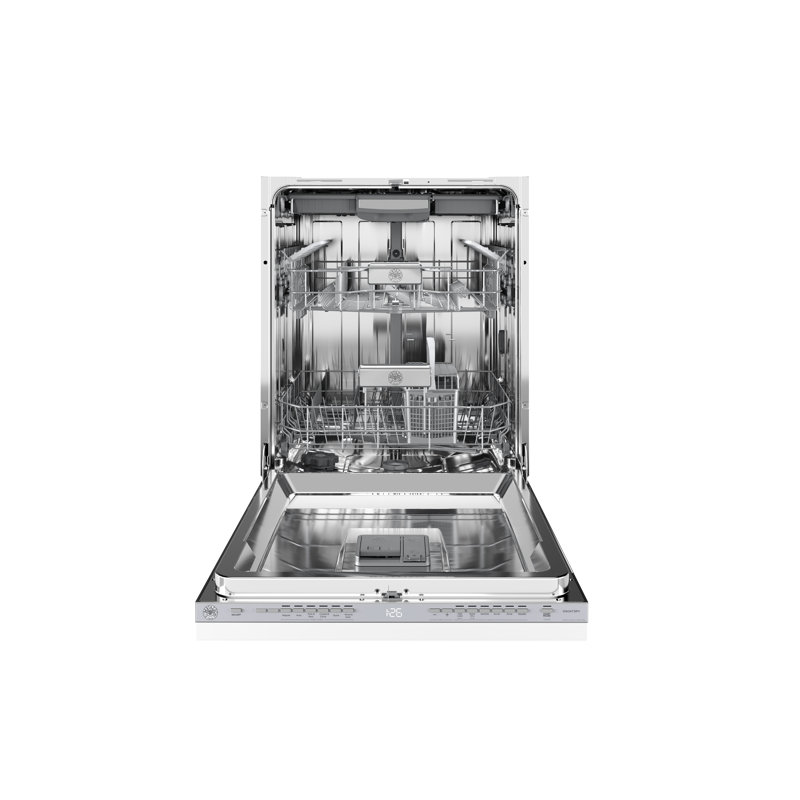 Bertazzoni 23.6'' W Built-In Dishwasher with Stainless Steel Tub