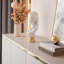 Muzammil AURORA II Three-Door Chest of Drawers Cashmere