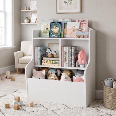 29.5'' H X 25.4'' W PB + MDF Bookcase