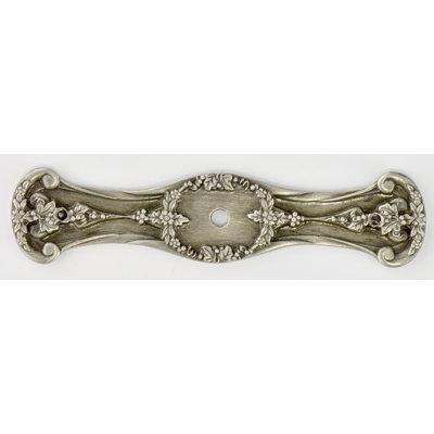 Tuscan Metal Knob Backplate