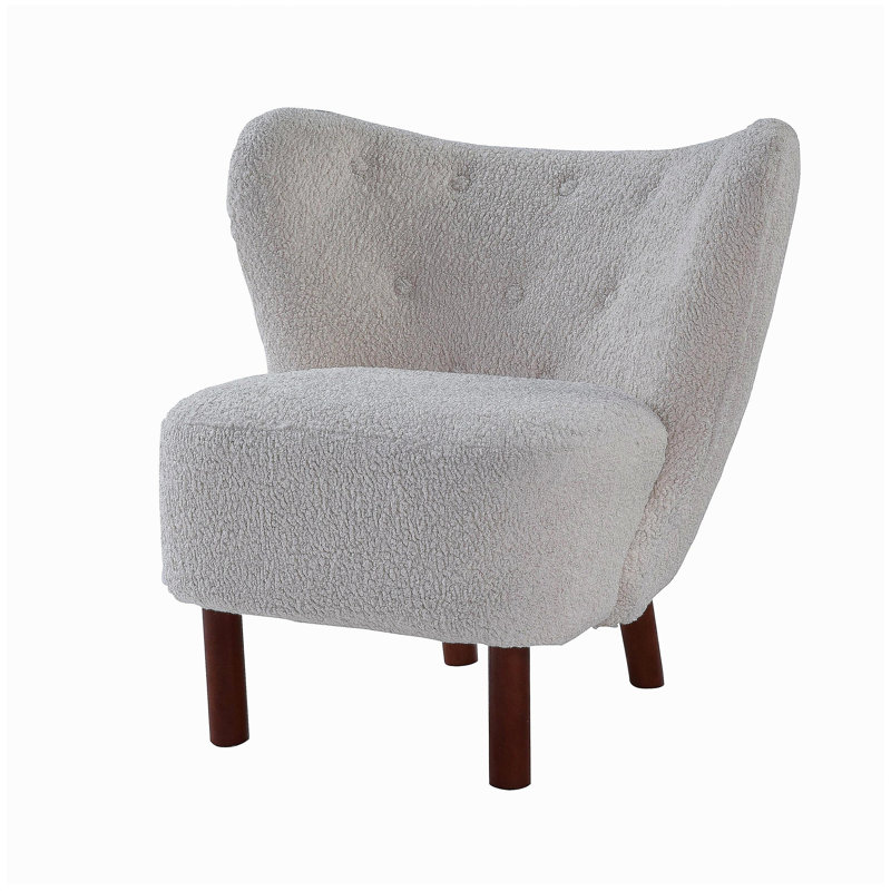 Fauteuil d'appoint en sherpa Zusud