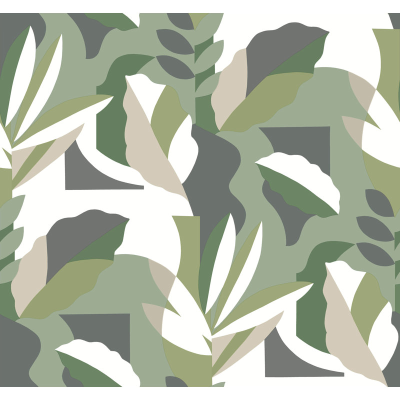 Papier peint, Vert