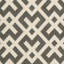 Tapis intérieur / extérieur noir / beige à motif géométrique Arneshia-20794171