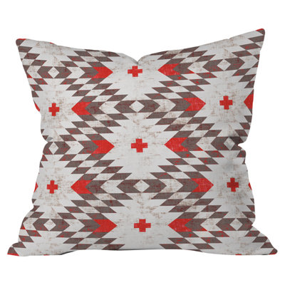 Native Rustic Indoor/Outdoor Throw Pillow