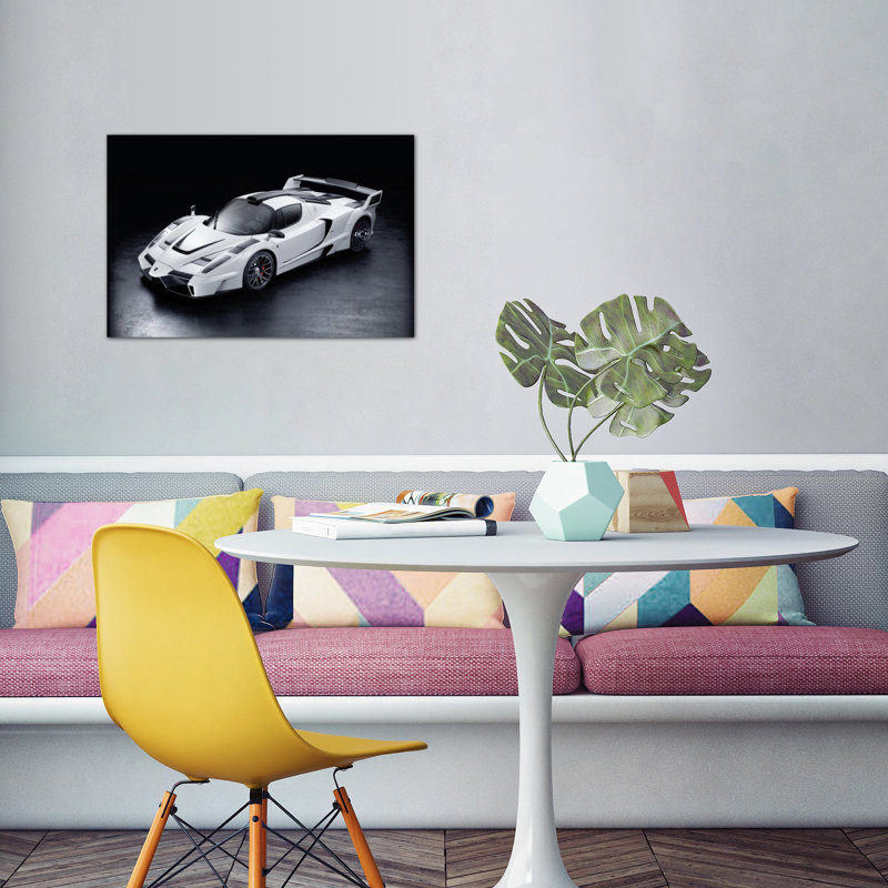 Art sur toile Lyall, «Enzo Gemballa MIG-U1», H 40 po x l 60 po x p 1,5 po, Toile tendue, Non mat