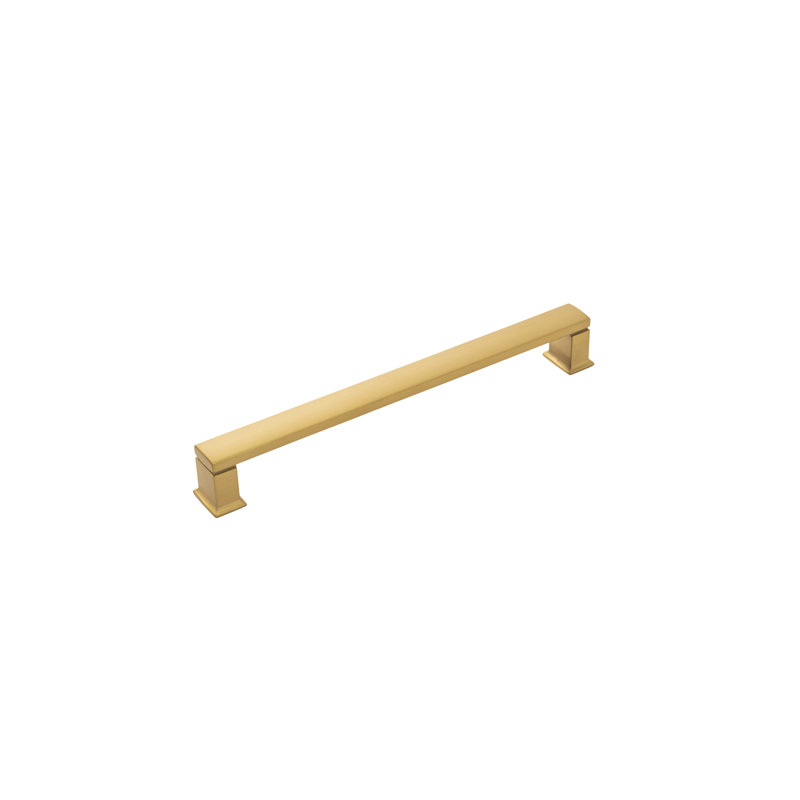 12" Center to Center Appliance pull, Brushed Golden Brass