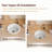 Los Flexi White Undermount Kitchen Sink-111687798-111687797-111687799