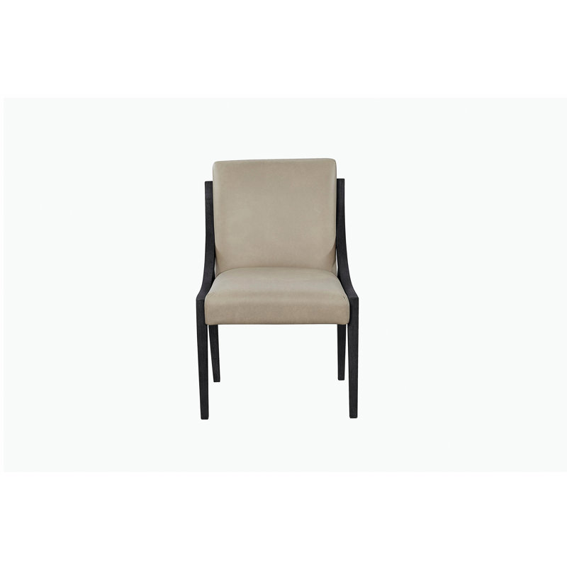 Fauteuil en cuir Sling - poivre