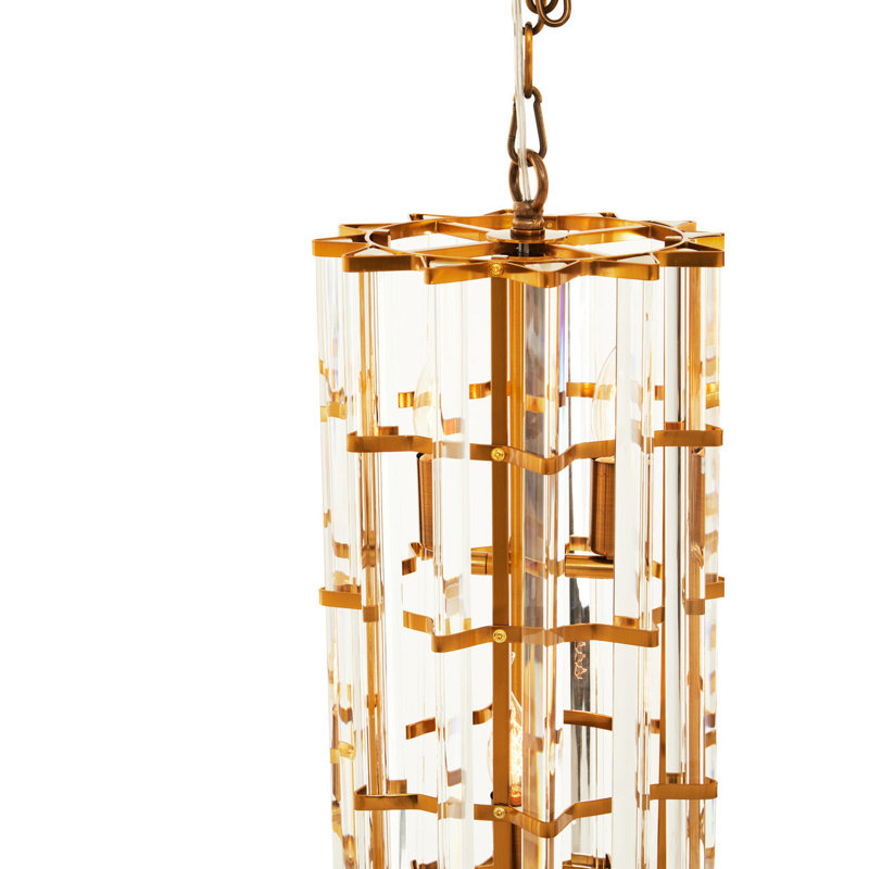 Anderle 4 - Light Lantern Pendant, Brass