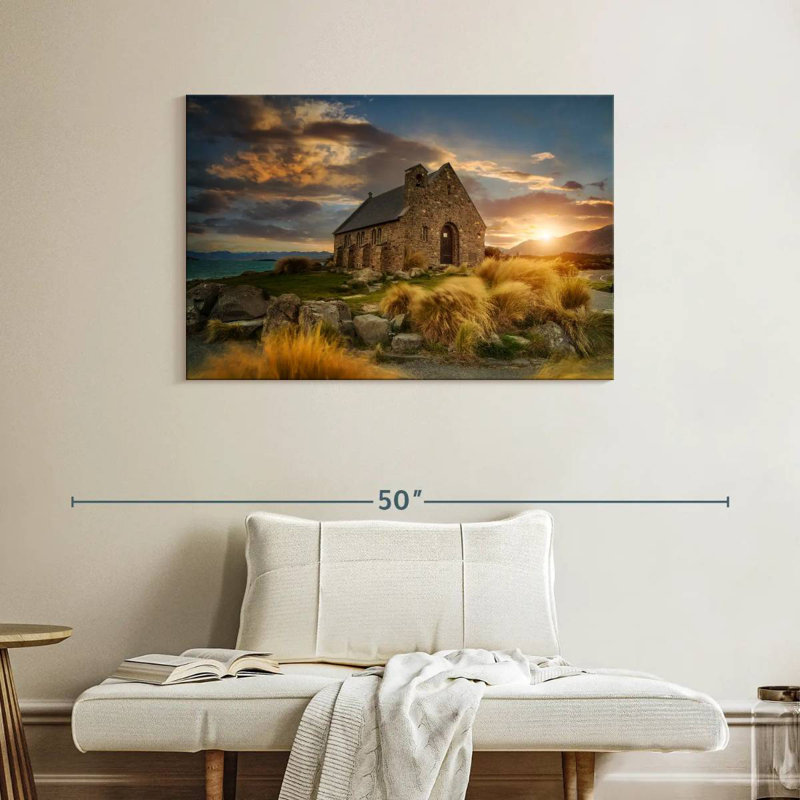 Adella Remote Church, 26" H x 39" W