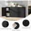 Bedarra Iron 2 - Door Rectangle Accent Cabinet-871218789