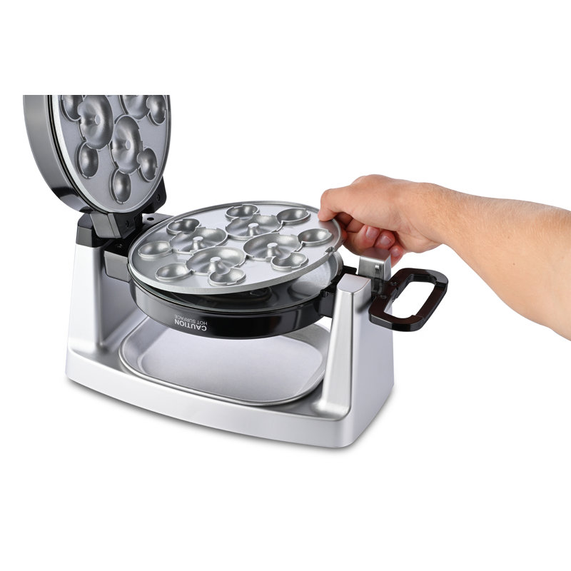 Mickey Mouse Waffle And Donut Maker With Removable Plates