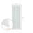 Frosted Glass 1-Lite Solid Wood Slab Door Without Frame and Hardware Kit-105351851