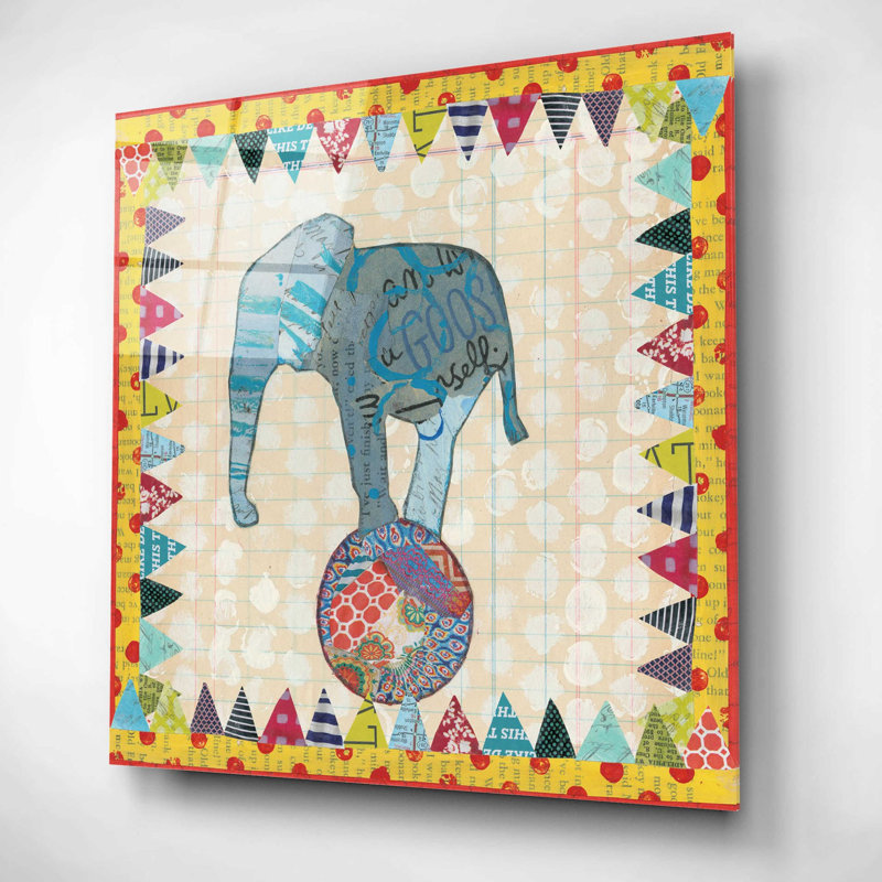 «Circus Fun II» par Courtney Prahl - reproduction non encadrée, H 12 po x l 12 po x P 0,13 po