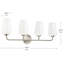 Ensemble de meuble-lavabo à quatre lumières avec verre Celino-841604329-841604328