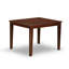 Ensemble de table de salle à manger 7 pièces composé d'une table de salle à manger rectangulaire avec rallonge papillon et 6 chaises de salle à manger, acajou-2133298854