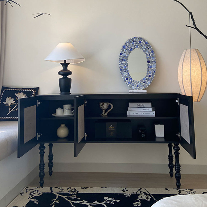 Creative Minimalist Retro Black Display Case