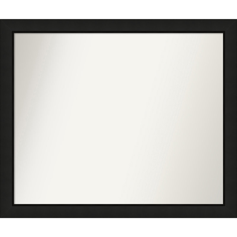 Phil Solid Wood Wall Mirror, Rectangle, 26.25" x 31.25"