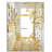 Capital Gold Botanical Bliss 5 - Glam Mirror - Modern Accent Printed Mirror-40086153
